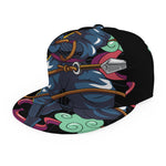 Ninja Warrior Print Snapback Cap