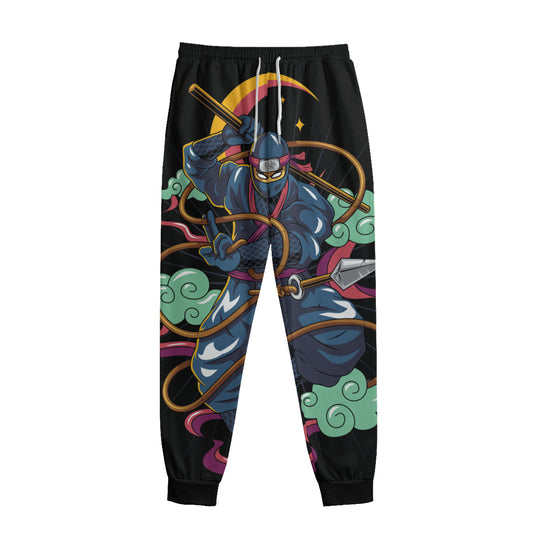 Ninja Warrior Print Sweatpants