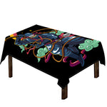 Ninja Warrior Print Tablecloth