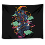 Ninja Warrior Print Tapestry