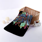 Ninja Warrior Print Towel