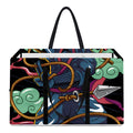 Ninja Warrior Print Utility Tote Bag