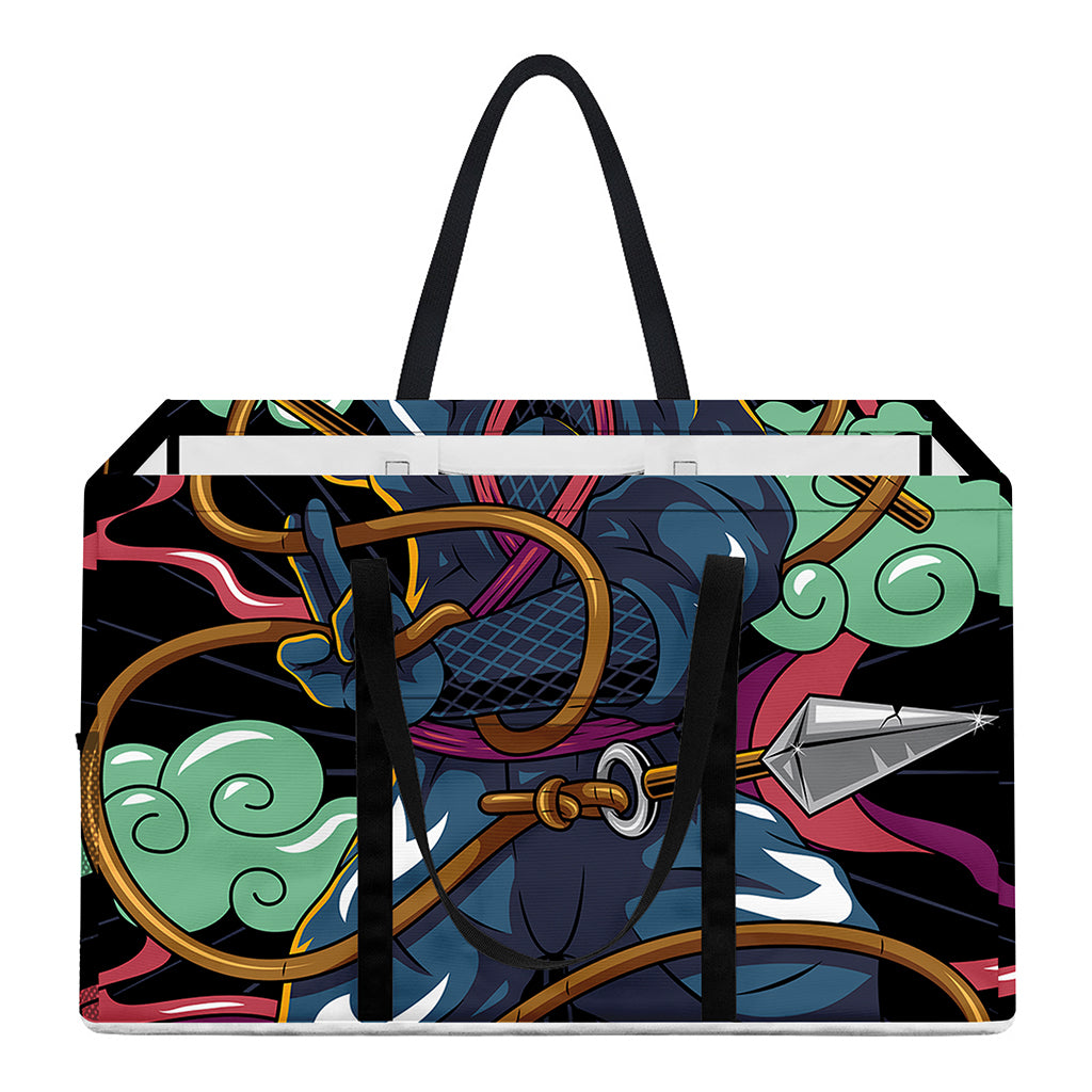 Ninja Warrior Print Utility Tote Bag