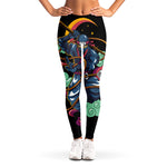Ninja Warrior Print Women's Leggings