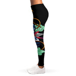 Ninja Warrior Print Women's Leggings