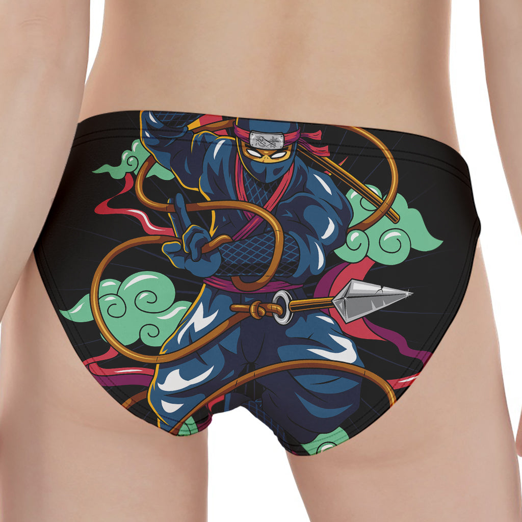Ninja Warrior Print Women's Panties