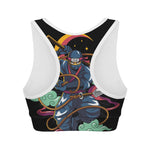 Ninja Warrior Print Women's Sports Bra