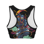 Ninja Warrior Print Women's Sports Bra