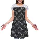 Ninja Weapon Pattern Print Adjustable Apron