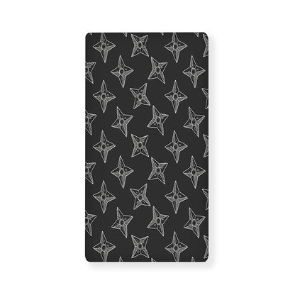 Ninja Weapon Pattern Print Baby Crib Sheet