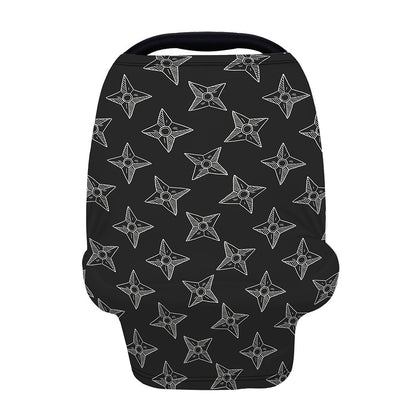 Ninja Weapon Pattern Print Baby Seat Cover