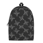 Ninja Weapon Pattern Print Backpack