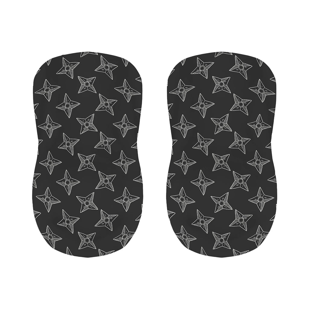 Ninja Weapon Pattern Print Bar Stool Covers