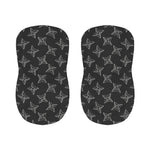 Ninja Weapon Pattern Print Bar Stool Covers