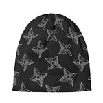 Ninja Weapon Pattern Print Beanie