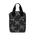 Ninja Weapon Pattern Print Bible Tote Bag