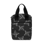 Ninja Weapon Pattern Print Bible Tote Bag