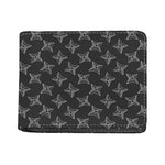 Ninja Weapon Pattern Print Bifold Wallet