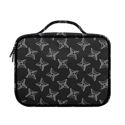 Ninja Weapon Pattern Print Briefcase Bible Bag
