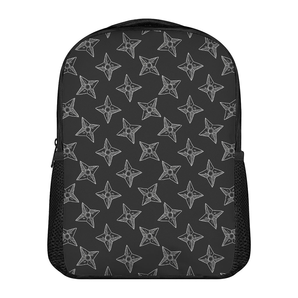 Ninja Weapon Pattern Print Casual Backpack