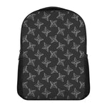 Ninja Weapon Pattern Print Casual Backpack