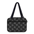 Ninja Weapon Pattern Print Double Strap Bible Bag