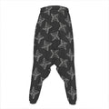 Ninja Weapon Pattern Print Hammer Pants