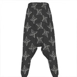 Ninja Weapon Pattern Print Hammer Pants