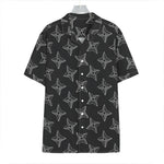 Ninja Weapon Pattern Print Hawaiian Shirt