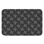 Ninja Weapon Pattern Print Indoor Door Mat