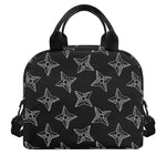 Ninja Weapon Pattern Print Insulated Lunch Bag