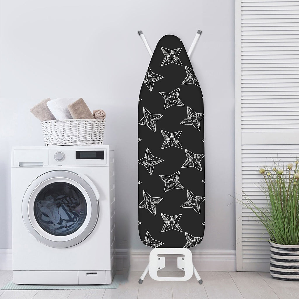 Ninja Weapon Pattern Print Ironing Board Cover