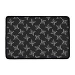 Ninja Weapon Pattern Print Kitchen Mat