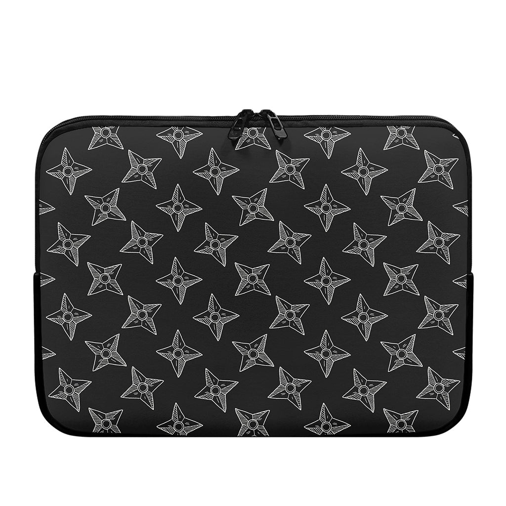 Ninja Weapon Pattern Print Laptop Sleeve