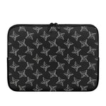Ninja Weapon Pattern Print Laptop Sleeve