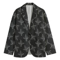 Ninja Weapon Pattern Print Men's Blazer