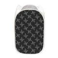 Ninja Weapon Pattern Print Mesh Laundry Hamper
