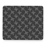 Ninja Weapon Pattern Print Mouse Pad