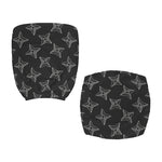 Ninja Weapon Pattern Print Office Chair Cover