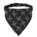 Ninja Weapon Pattern Print Over The Collar Dog Bandana