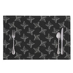 Ninja Weapon Pattern Print Placemat
