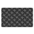 Ninja Weapon Pattern Print Polyester Doormat