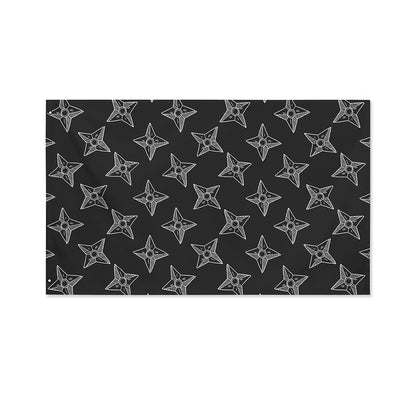 Ninja Weapon Pattern Print Polyester Flag