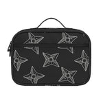 Ninja Weapon Pattern Print Portable Lunch Bag