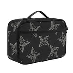 Ninja Weapon Pattern Print Portable Lunch Bag