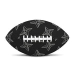 Ninja Weapon Pattern Print Rugby Ball