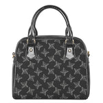 Ninja Weapon Pattern Print Shoulder Handbag