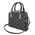 Ninja Weapon Pattern Print Shoulder Handbag