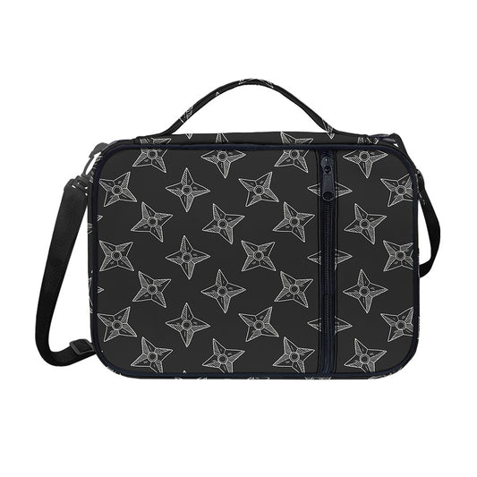 Ninja Weapon Pattern Print Shoulder Strap Bible Bag