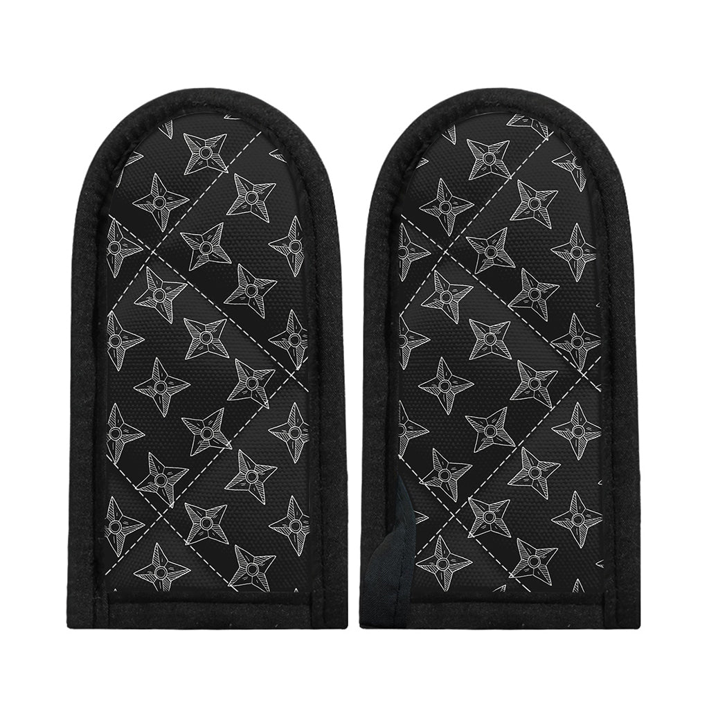 Ninja Weapon Pattern Print Skillet Handle Cover